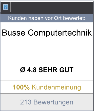Bewertungen von Busse